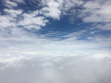 高空的云层