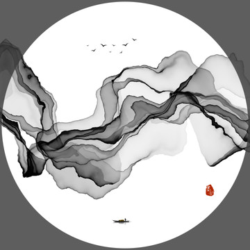 意境山水画