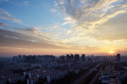 清晨天空美景