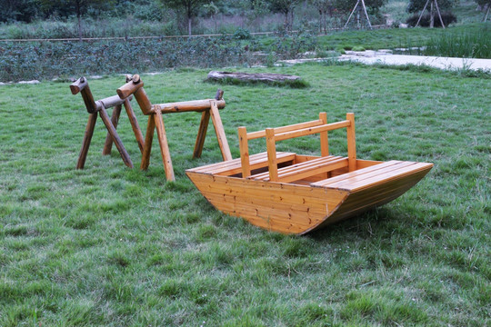创意小木船