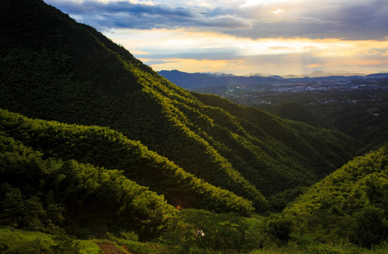 山村风光