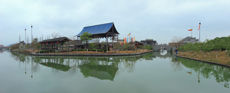 宁波镇海区山水