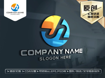 JH字母LOGO