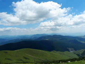 五台山驼梁风光