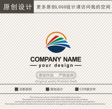 彩虹文化公司美术培训logo