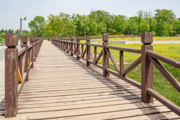 木质栈桥
