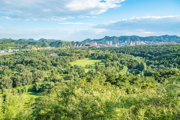 避暑山庄俯瞰