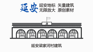 延安梁家河村建筑