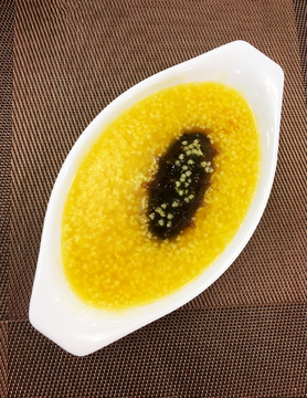 海参小米粥