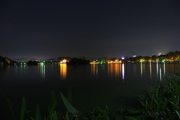 惠州西湖夜景全景2