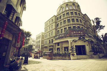 重庆老建筑街景