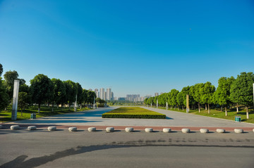汉江湾体育公园风貌