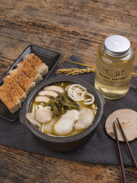 酸菜鱼砂锅套餐