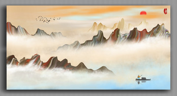 山水画