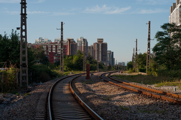 城市铁路轨道