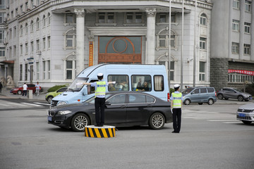 女子交警