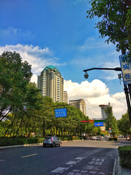 杭州街头风景