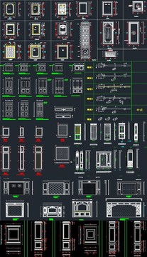 护墙板CAD