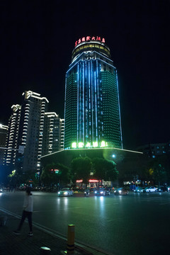 宜昌国际大酒店夜景
