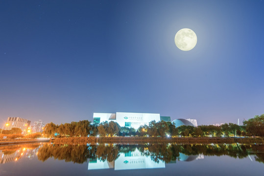 科技馆夜景