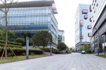 重庆仙桃数据谷办公区特色建筑