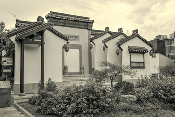 杭州河坊街中式建筑