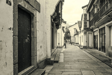 杭州中式建筑街景