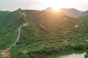 北京黄花城水长城风光