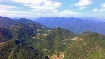 王家坪村航拍