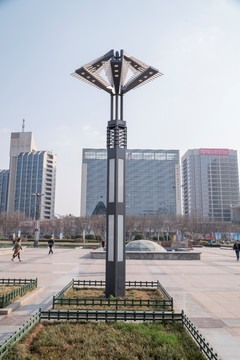 济南泉城广场亮化灯具
