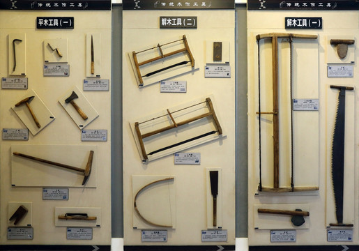 中国传统建筑木作工具