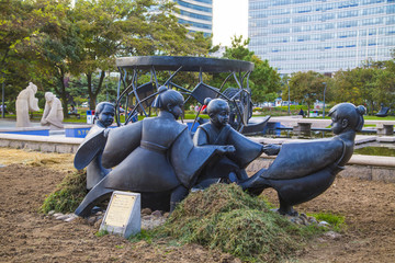 青岛海趣园雕塑