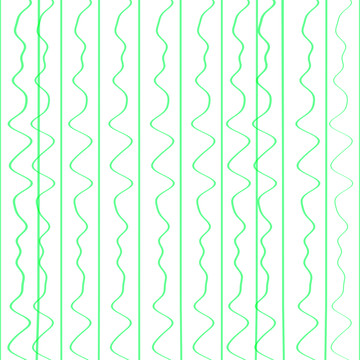 绿色竖线条