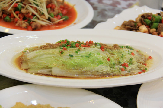 清蒸白菜粉丝