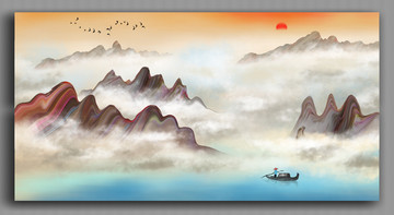 山水画