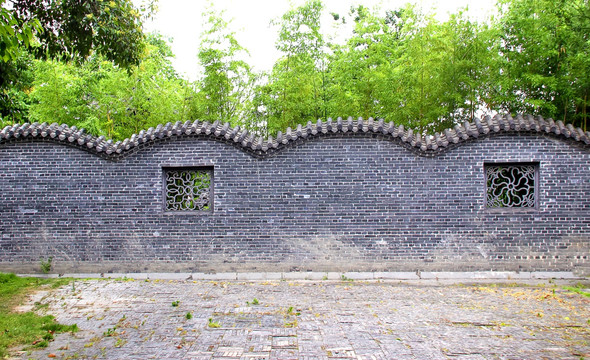 古建围墙