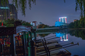 中央公园广场夜景