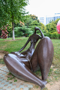 北京雕塑公园阅读