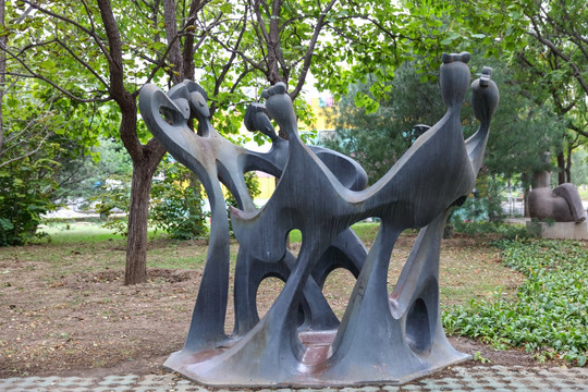 北京城市雕塑对歌