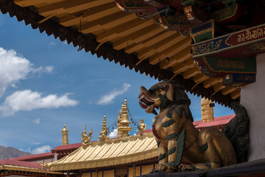西藏大昭寺风光