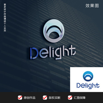 Delight标志设计