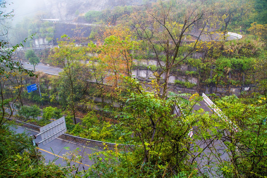 湘西吉首矮寨公路