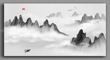 水墨画