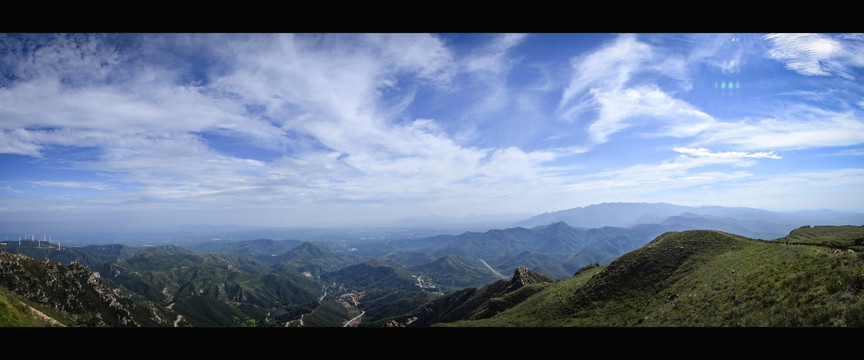 宽画幅山区风景