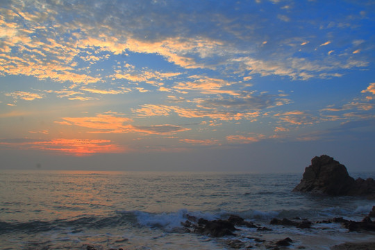 海岛日出