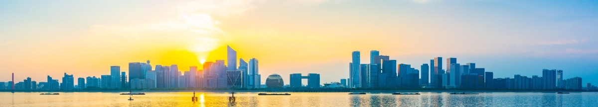 杭州钱江新城全景