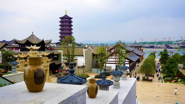 铜官窑古镇风景