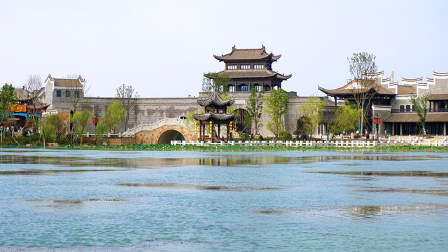 铜官窑景区风光