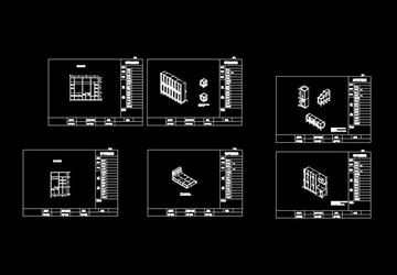 全屋定制家具CAD设计图