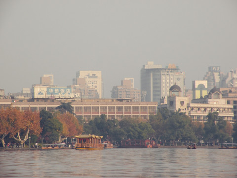 西湖美景之秋景